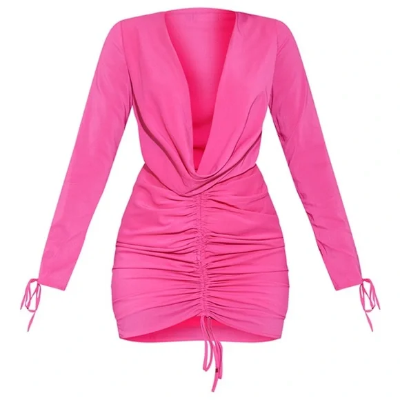 bodycon chiffon dress Sexy Off-the-shoulder Bodycon Birthday Dresses Short Chiffon New Year' –  EvaFashionDress main image 1
